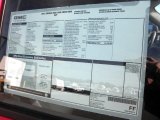 2012 GMC Sierra 3500HD Crew Cab 4x4 Dually Window Sticker