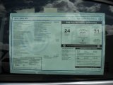 2011 Volkswagen Jetta SEL Sedan Window Sticker