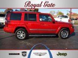 2010 Inferno Red Crystal Pearl Jeep Commander Limited 4x4 #56397837