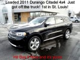 2011 Brilliant Black Crystal Pearl Dodge Durango Citadel 4x4 #56397836