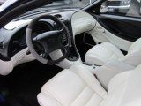 1995 Ford Mustang GT Convertible White Interior