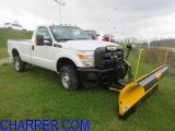 2012 Oxford White Ford F350 Super Duty XL Regular Cab 4x4 Plow Truck #56397782