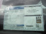 2012 Ford F350 Super Duty XL Regular Cab 4x4 Plow Truck Window Sticker