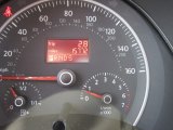 2010 Volkswagen New Beetle 2.5 Coupe Gauges