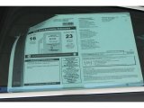 2011 Jaguar XF Premium Sport Sedan Window Sticker