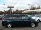 2011 South Pacific Blue Pearl Toyota Sienna LE #56398074