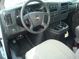 2012 Chevrolet Express 2500 Cargo Van Medium Pewter Interior