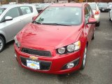 2012 Crystal Red Tintcoat Chevrolet Sonic LTZ Hatch #56397720