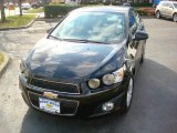 2012 Black Chevrolet Sonic LT Sedan #56397710