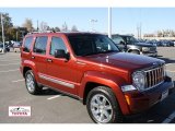 2008 Red Rock Crystal Pearl Jeep Liberty Limited 4x4 #56397708