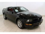 2005 Black Ford Mustang V6 Deluxe Coupe #56398298