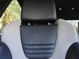 2005 Audi S4 4.2 quattro Sedan Black Leather/Silver Alcantara Recaro seat