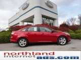 2012 Red Candy Metallic Ford Focus SE Sport Sedan #56451517