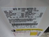 2011 F150 Color Code for Oxford White - Color Code: YZ