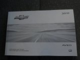 2011 Chevrolet Aveo Aveo5 LT Books/Manuals