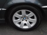 2001 BMW 7 Series 740i Sedan Wheel