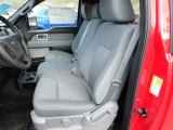 2011 Ford F150 XL Regular Cab 4x4 Steel Gray Interior