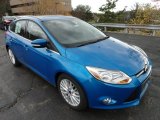 2012 Blue Candy Metallic Ford Focus SEL 5-Door #56451561