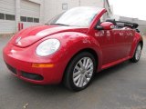 2008 Salsa Red Volkswagen New Beetle SE Convertible #56481509