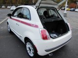 2012 Fiat 500 Pink Ribbon Limited Edition Trunk