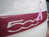 2012 Fiat 500 Pink Ribbon Limited Edition Marks and Logos