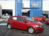 2012 Crystal Red Tintcoat Chevrolet Sonic LS Hatch #56481162