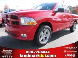 2012 Flame Red Dodge Ram 1500 Express Quad Cab #56481136