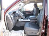 2012 Dodge Ram 1500 Laramie Crew Cab Dark Slate Gray Interior
