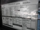 2012 GMC Sierra 1500 SL Extended Cab Window Sticker