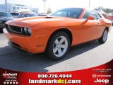 2012 Header Orange Dodge Challenger SXT #56481126