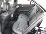 2012 Mercedes-Benz E 550 4Matic Sedan Black Interior