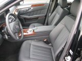 2012 Mercedes-Benz E 550 4Matic Sedan Black Interior