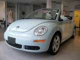 2010 Aquarius Blue/Campanella White Volkswagen New Beetle Final Edition Convertible #56481395