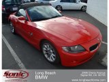 2005 Bright Red BMW Z4 2.5i Roadster #56481211