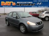 Azure Grey Metallic Suzuki SX4 in 2008