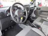 2010 Jeep Wrangler Rubicon 4x4 Dark Slate Gray/Medium Slate Gray Interior