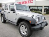 2012 Bright Silver Metallic Jeep Wrangler Unlimited Sport S 4x4 #56513826