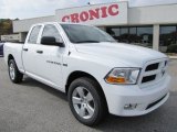 2012 Bright White Dodge Ram 1500 Express Quad Cab #56513822