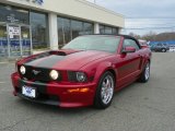 2008 Dark Candy Apple Red Ford Mustang GT/CS California Special Convertible #56513791