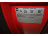2007 Chevrolet Corvette Z06 Info Tag