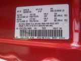 1998 Ram 1500 Color Code for Flame Red - Color Code: PR4