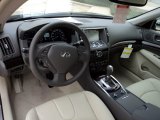2012 Infiniti G 37 Journey Sedan Wheat Interior