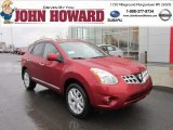 2012 Cayenne Red Nissan Rogue SV AWD #56514189