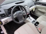 2012 Subaru Legacy 2.5i Premium Warm Ivory Interior