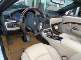 2012 Maserati GranTurismo Convertible GranCabrio Sabbia Interior