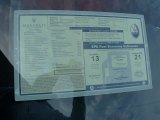 2012 Maserati GranTurismo S Automatic Window Sticker