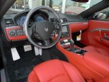 2012 Maserati GranTurismo S Automatic Rosso Corallo Interior