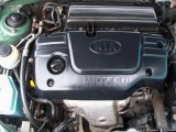 2002 Kia Rio Sedan 1.5 Liter DOHC 16-Valve 4 Cylinder Engine