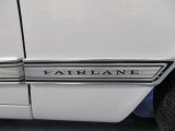 1966 Ford Fairlane 500 Hardtop Coupe Marks and Logos
