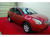 2010 Venom Red Nissan Rogue S 360 Value Package #56564046